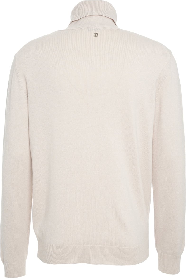 Dondup Wool blend turtleneck sweater Beige