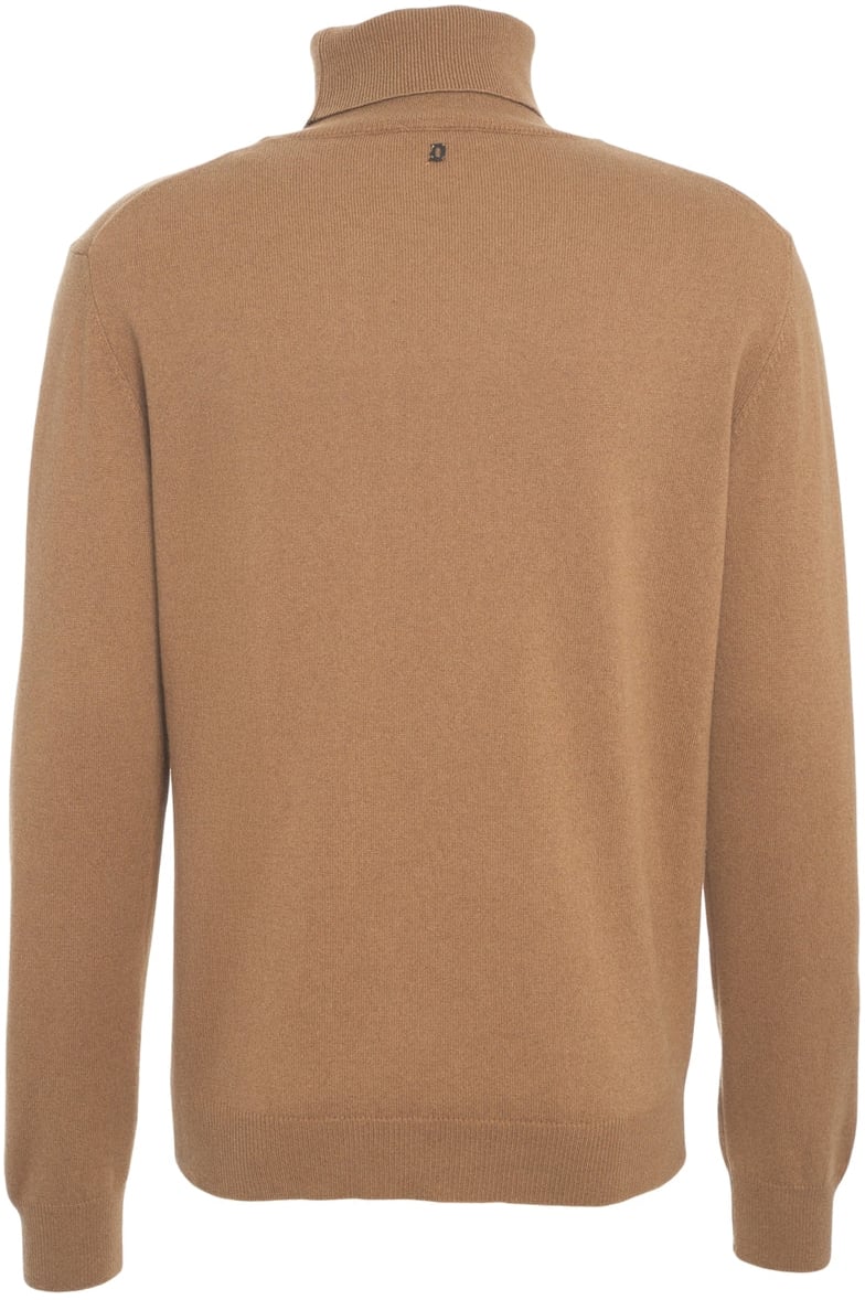 Dondup Wool blend turtleneck sweater Bruin