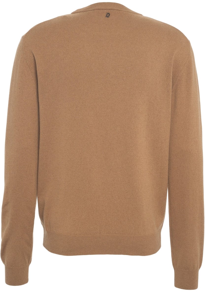 Dondup Sweater in cashmere-silk blend Bruin