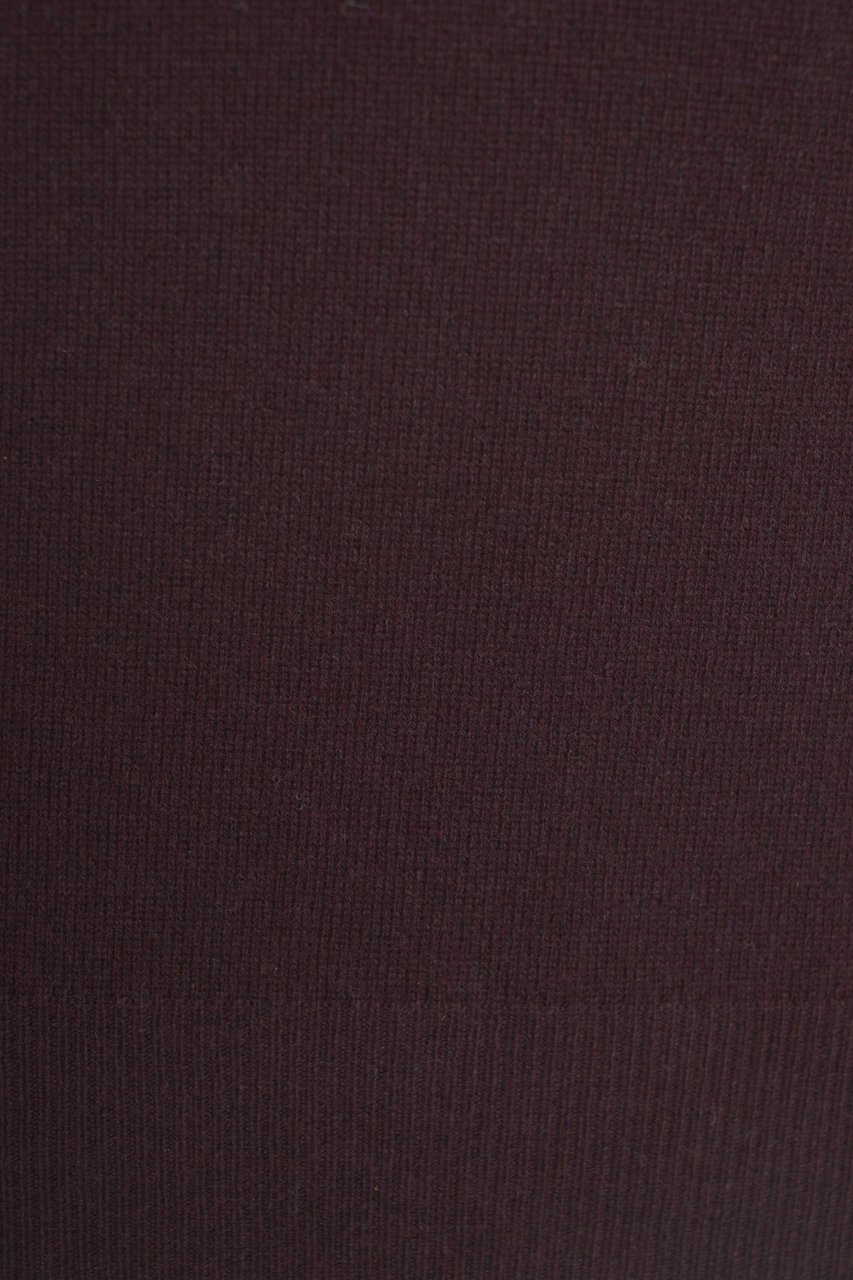 Dondup Maglione in misto cashmere e seta Rood