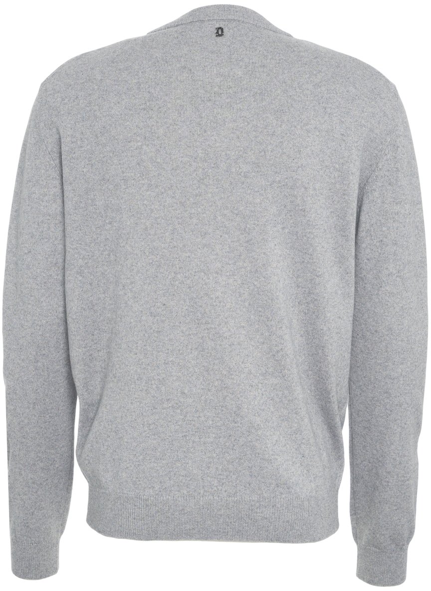 Dondup Maglione in misto cashmere e seta Grijs