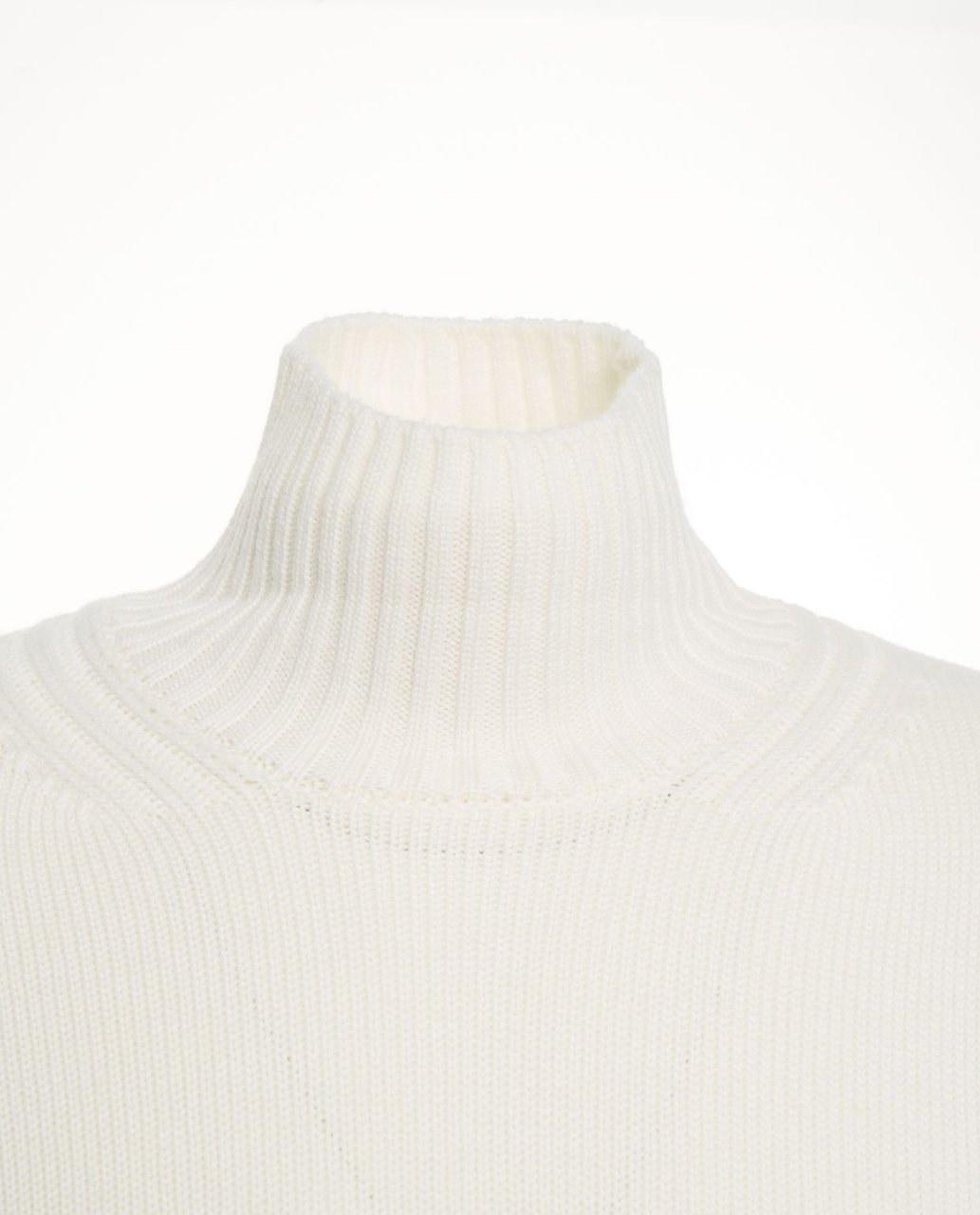 Dondup Wool turtleneck sweater Wit