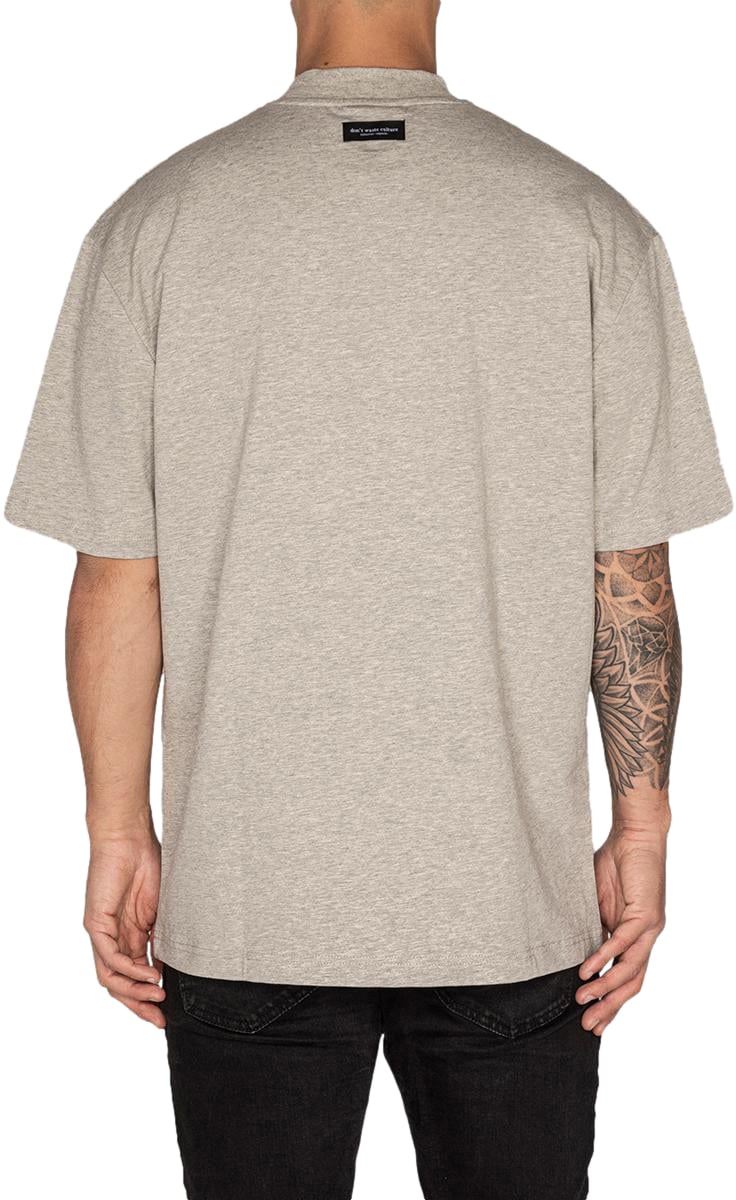 Don't Waste Culture Millet T-Shirt Grijs