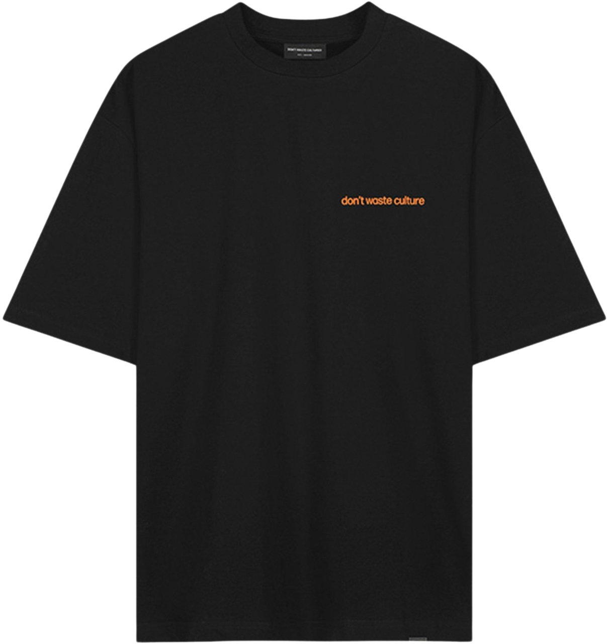 Don't Waste Culture Cleo T-Shirt Zwart
