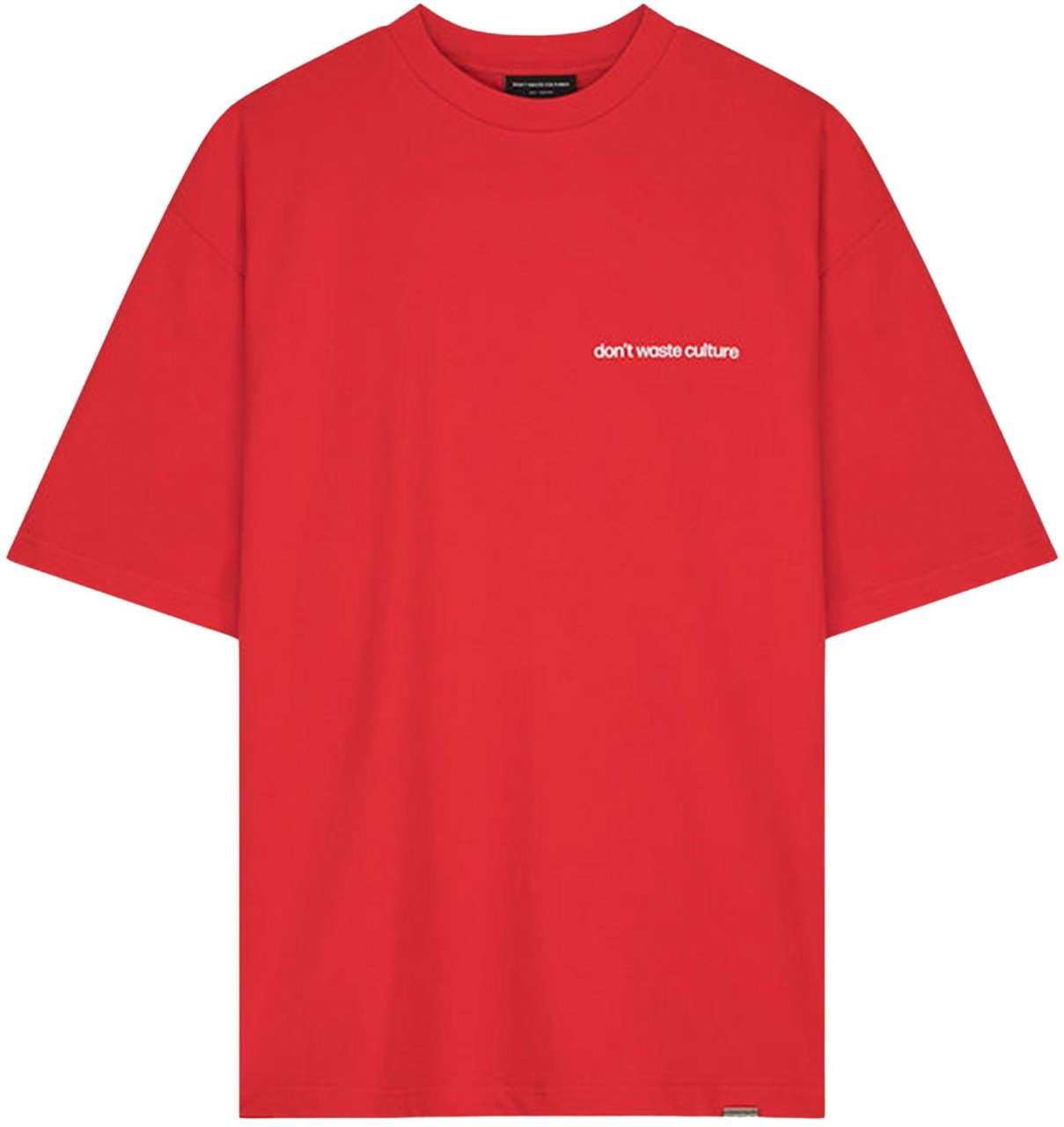 Don't Waste Culture Cleo T-Shirt Rood