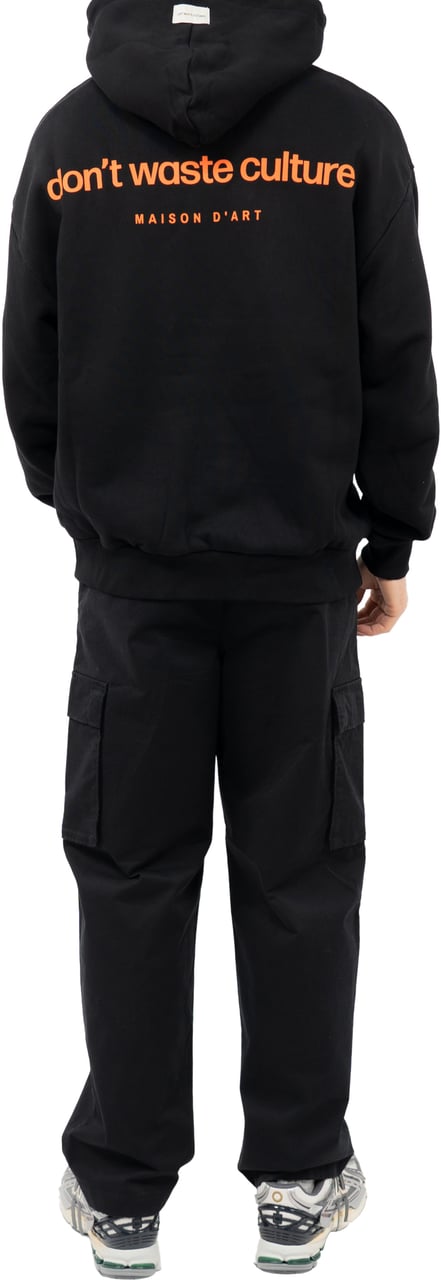 Don't Waste Culture Ash Hoodie Zwart