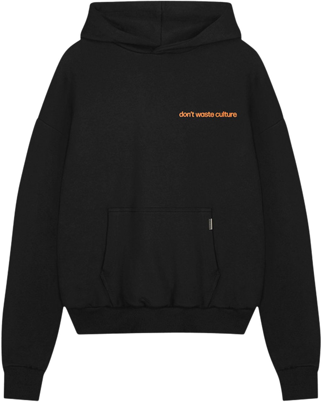 Don't Waste Culture Ash Hoodie Zwart