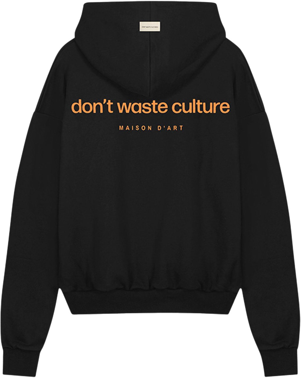 Don't Waste Culture Ash Hoodie Zwart