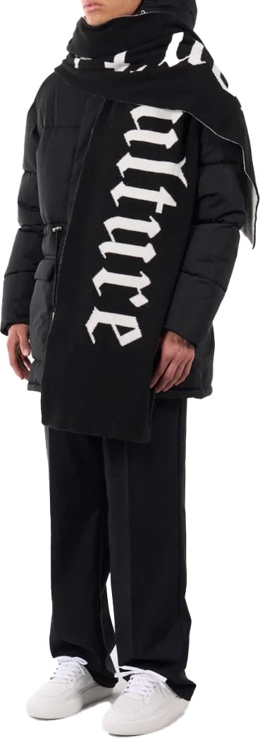 Don't Waste Culture Jacquard scarf Divers