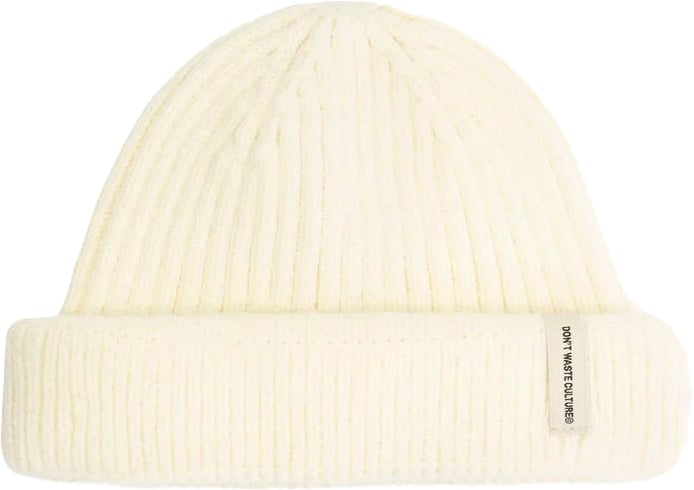 Don't Waste Culture Fisherman beanie - Creme Divers