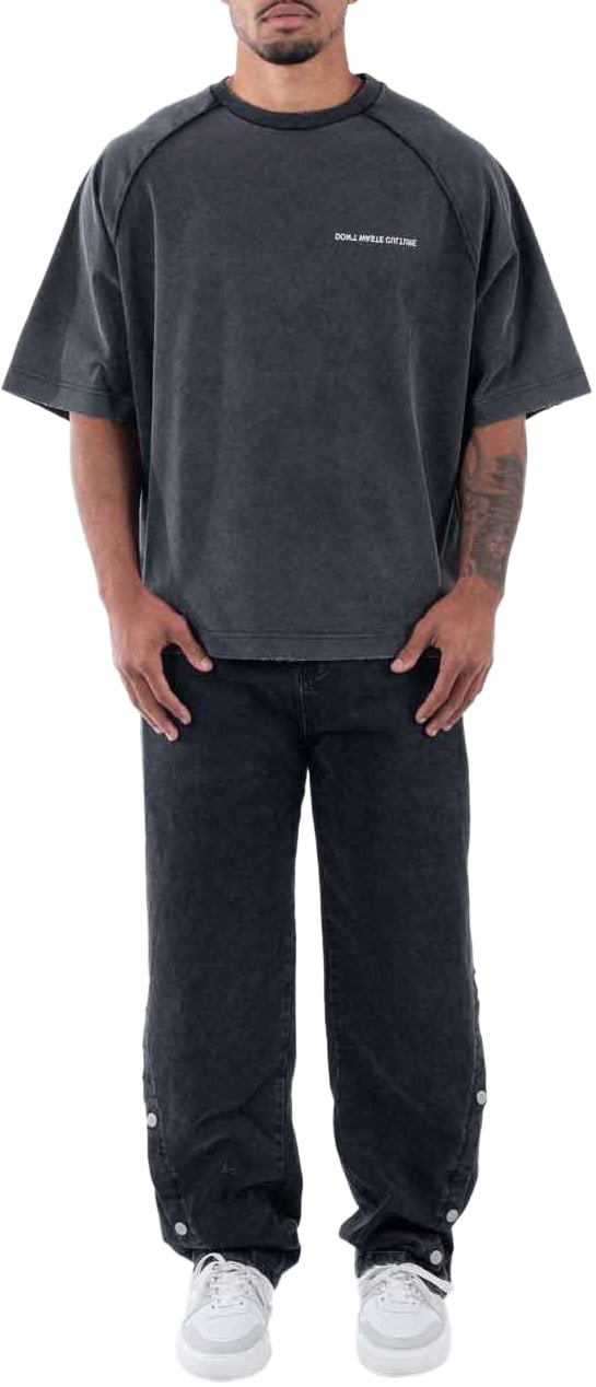 Don't Waste Culture Rado | Washed Black Donkergrijs