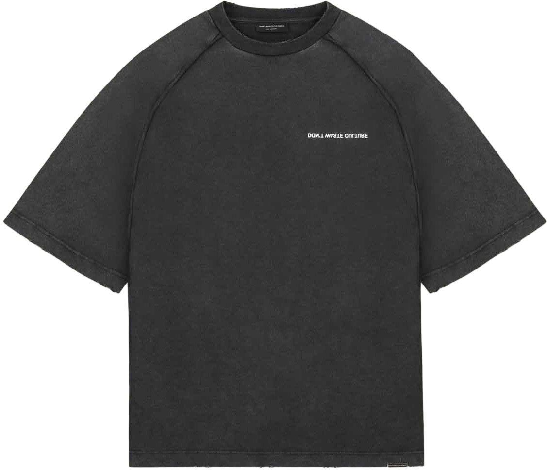 Don't Waste Culture Rado | Washed Black Donkergrijs