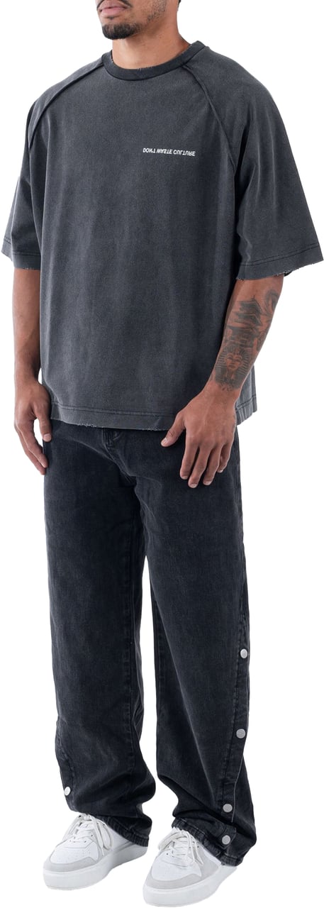 Don't Waste Culture Rado | Washed Black Donkergrijs