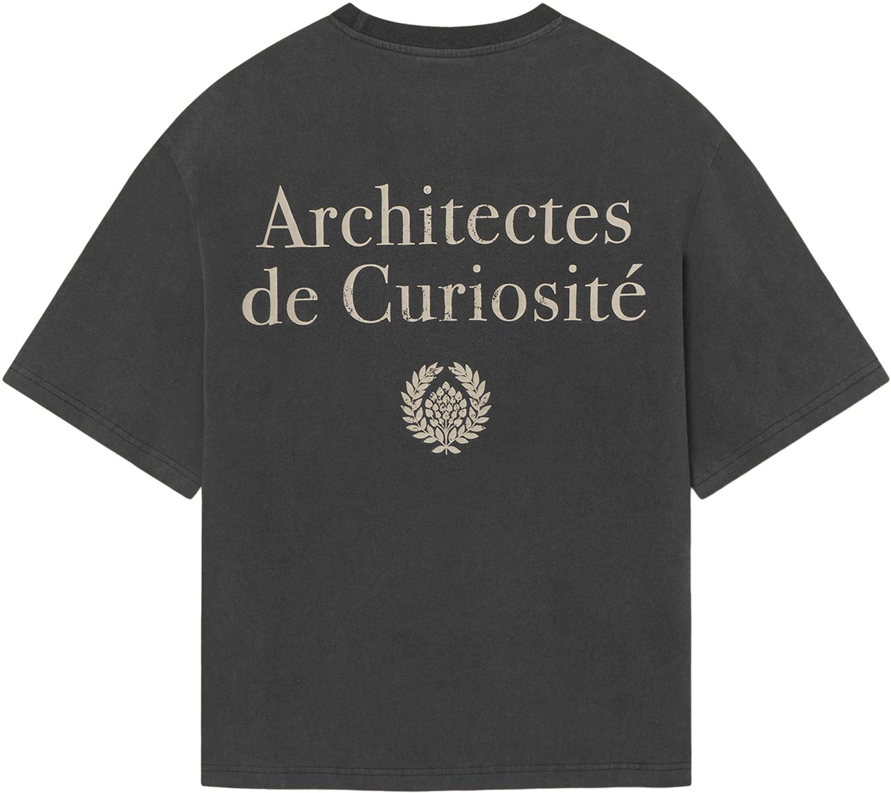 Don't Waste Culture Makani | Washed Black Donkergrijs
