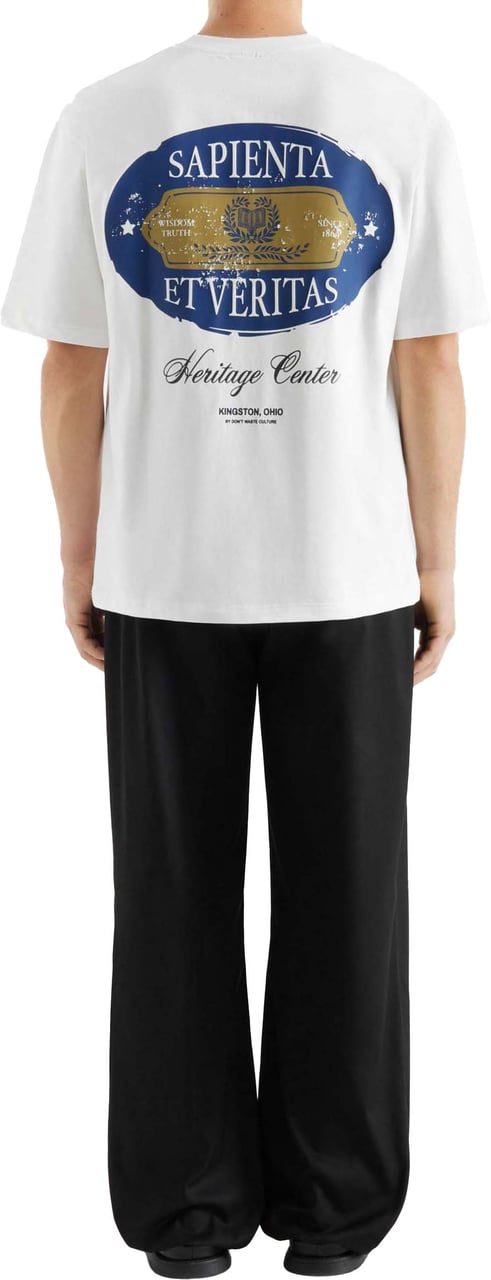 Don't Waste Culture Orla T-shirt Wit
