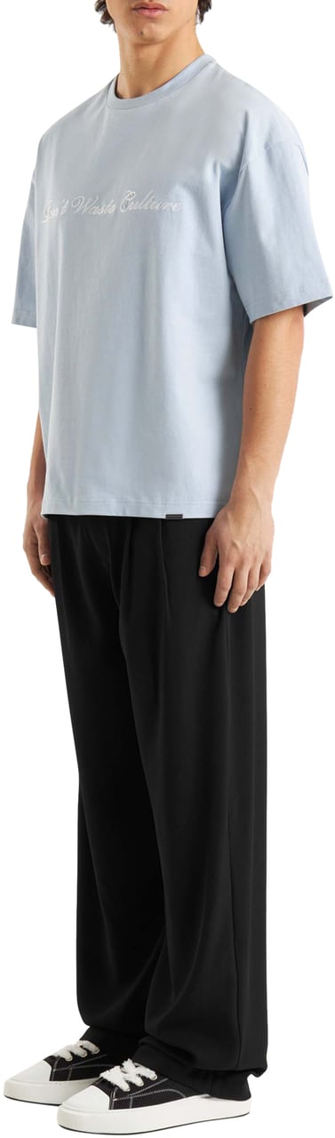 Don't Waste Culture Virena T-shirt Blauw