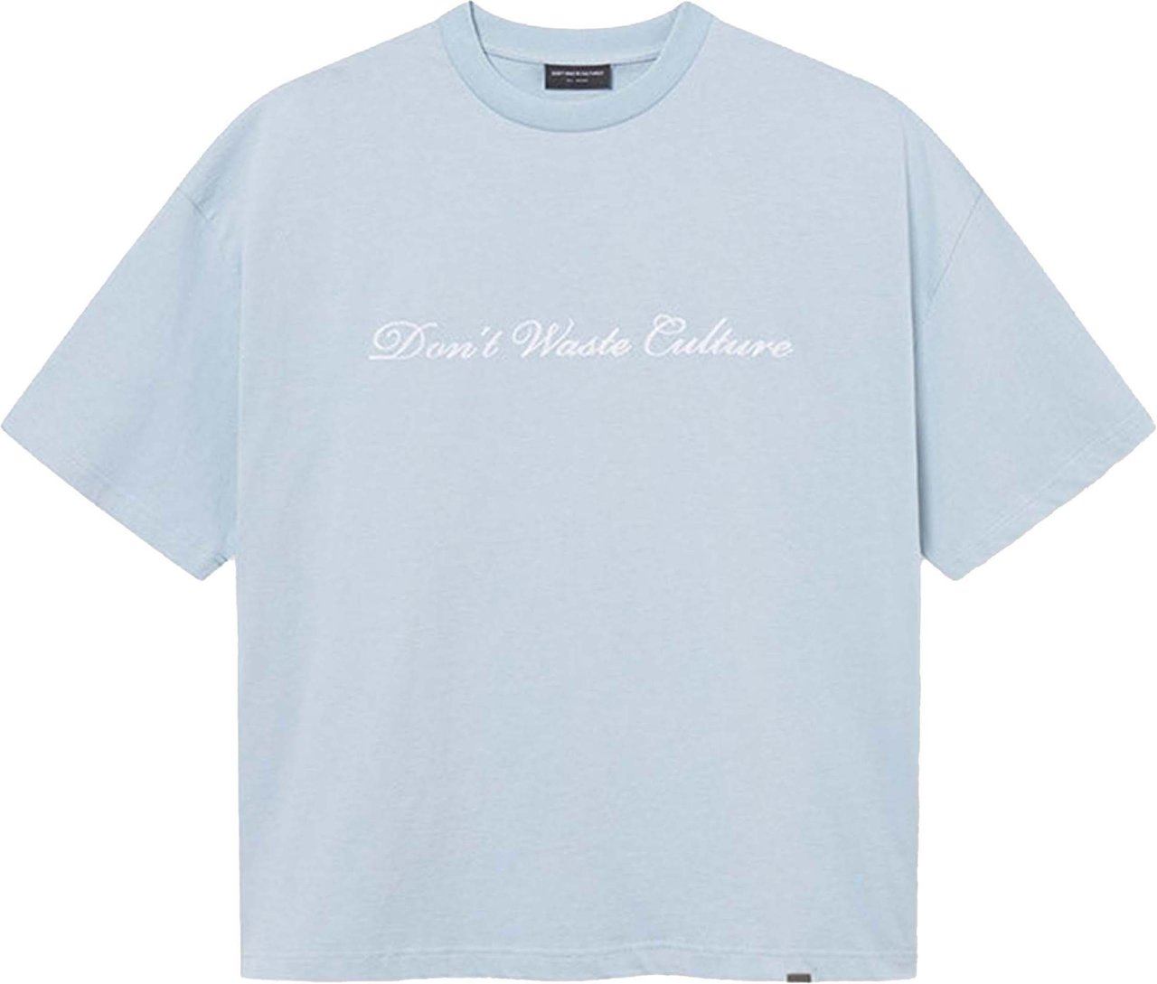 Don't Waste Culture Virena T-shirt Blauw