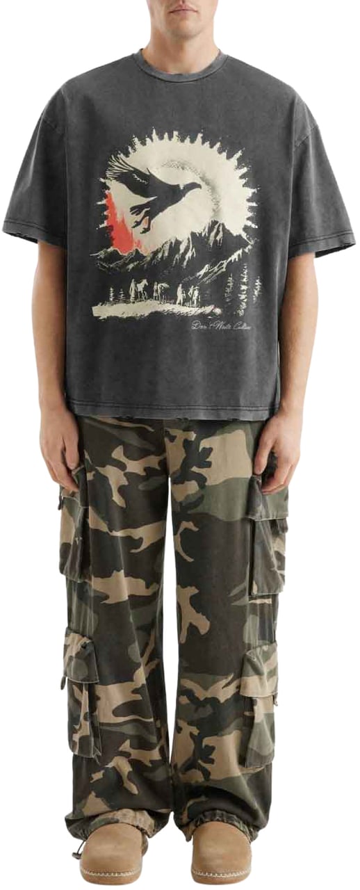 Don't Waste Culture Raven | Washed Black Donkergrijs