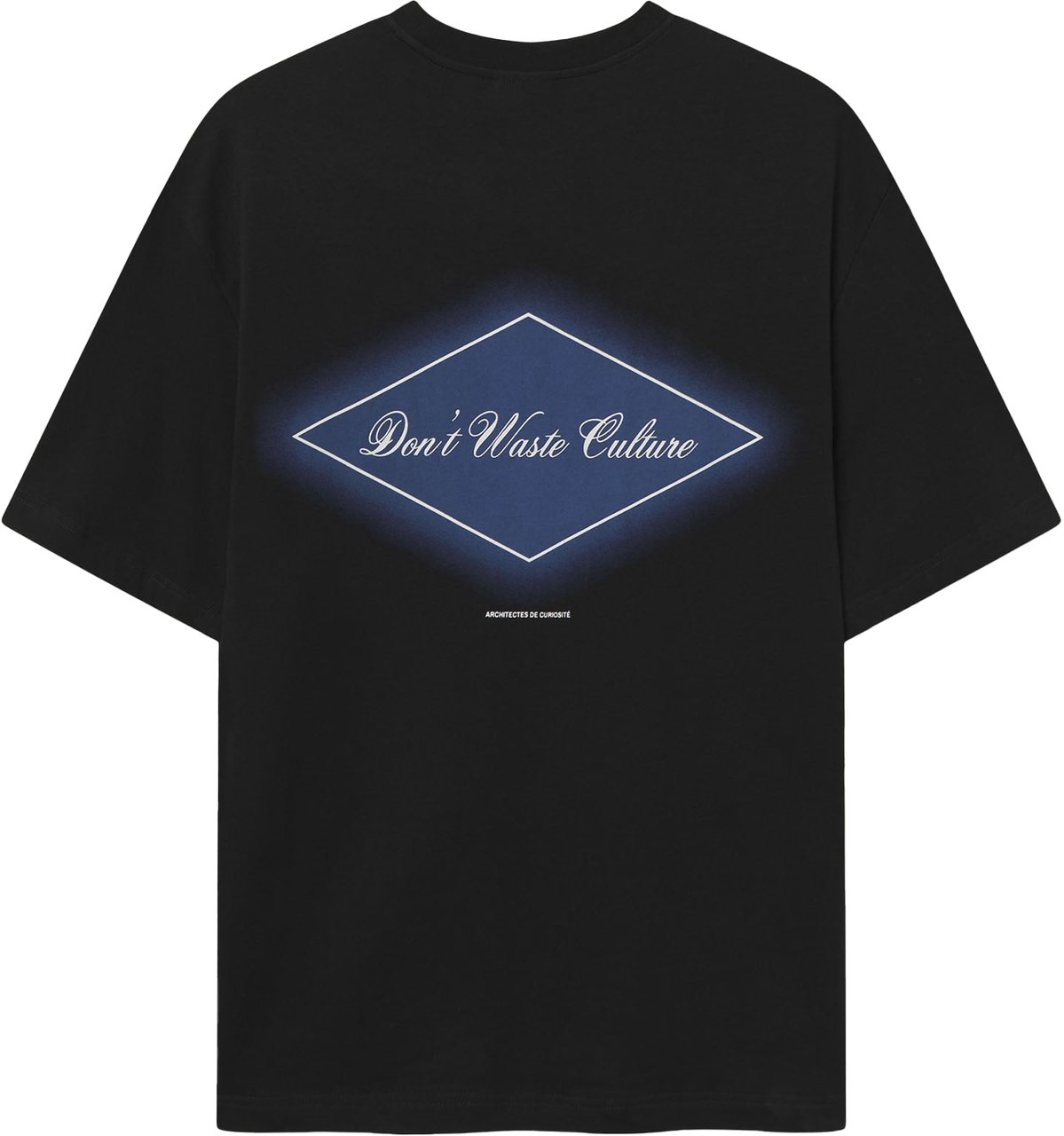 Don't Waste Culture Anvaya T-shirt Zwart