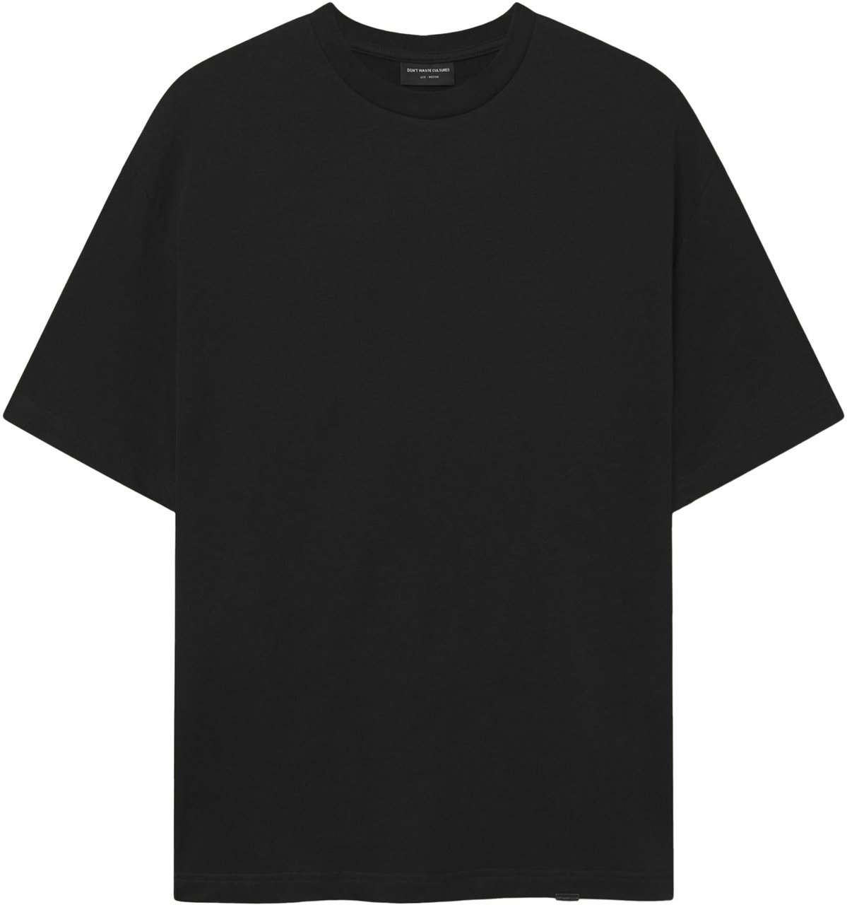 Don't Waste Culture Anvaya T-shirt Zwart