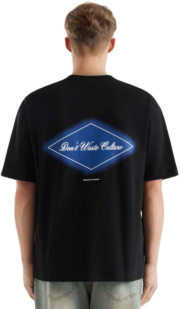 Don't Waste Culture Anvaya T-shirt Zwart