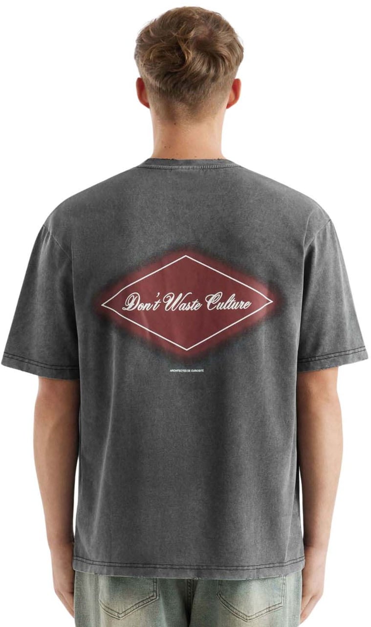 Don't Waste Culture Anvaya T-shirt Grijs