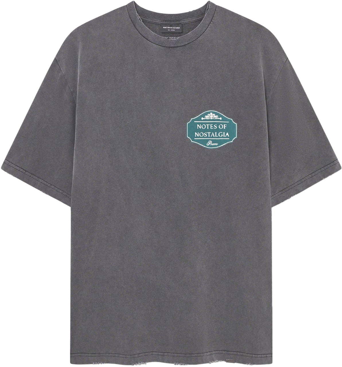 Don't Waste Culture Xandor | Washed Black Donkergrijs