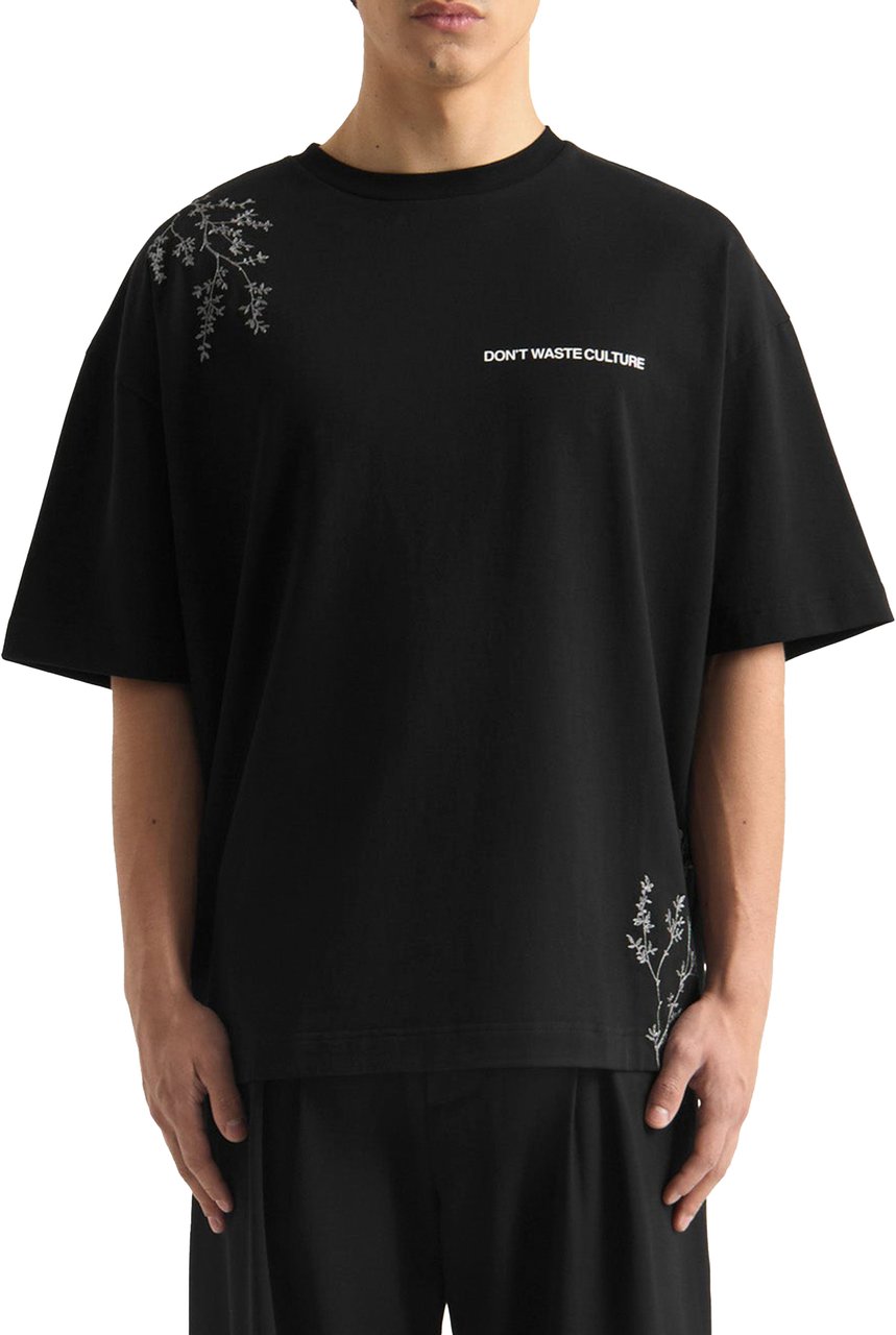 Don't Waste Culture Morikae T-Shirt Zwart