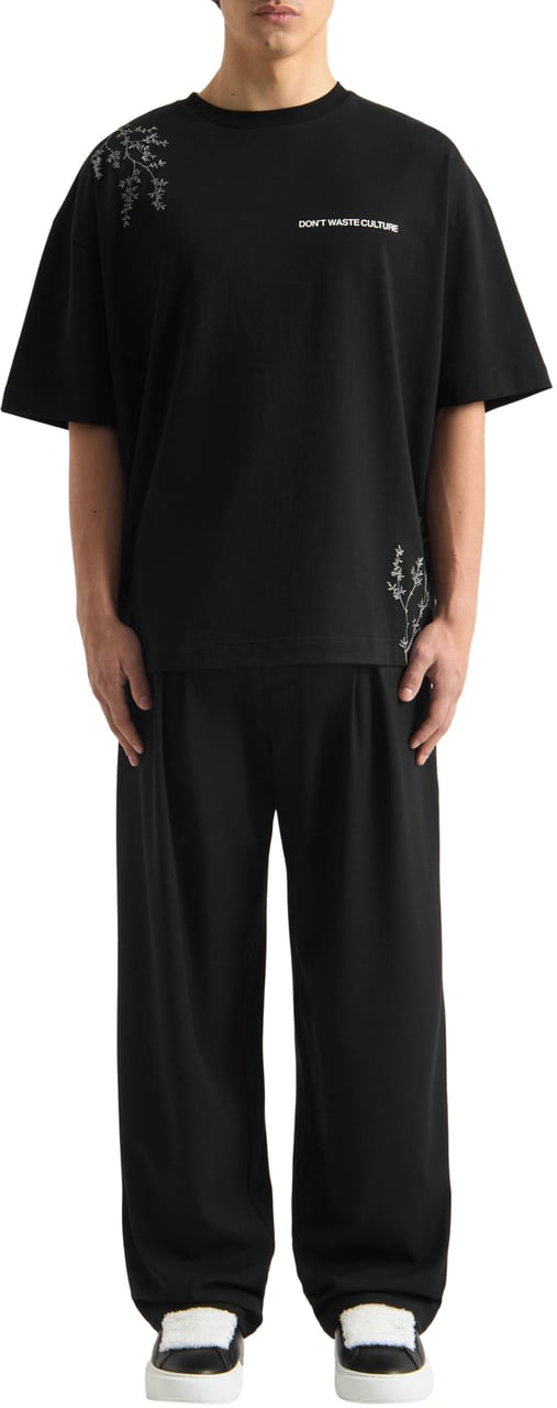 Don't Waste Culture Morikae T-Shirt Zwart