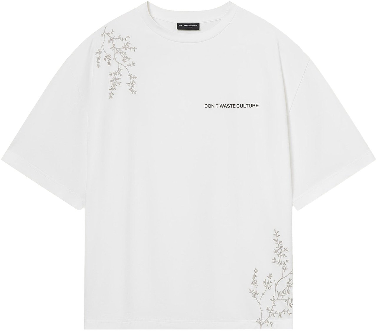 Don't Waste Culture Morikae T-Shirt Wit