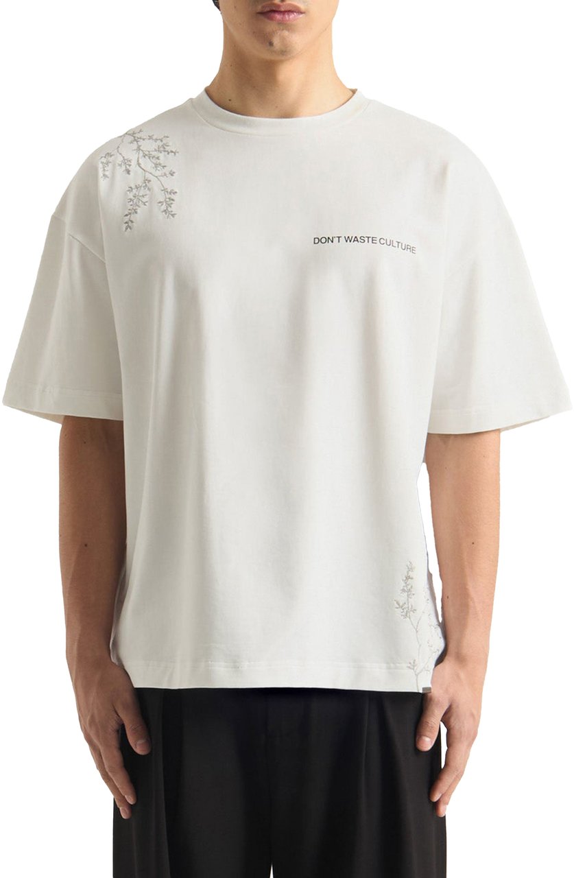 Don't Waste Culture Morikae T-Shirt Wit