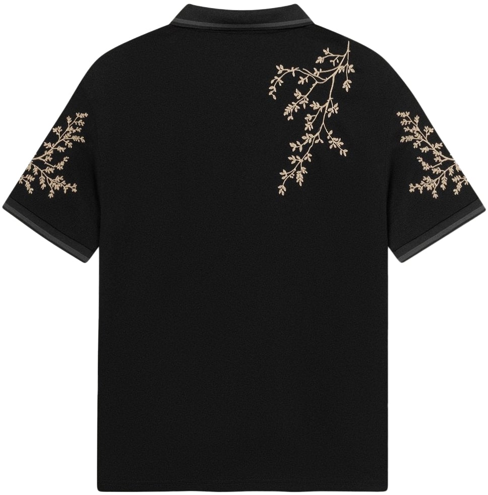 Don't Waste Culture Momohana Football T-shirt | Black Zwart