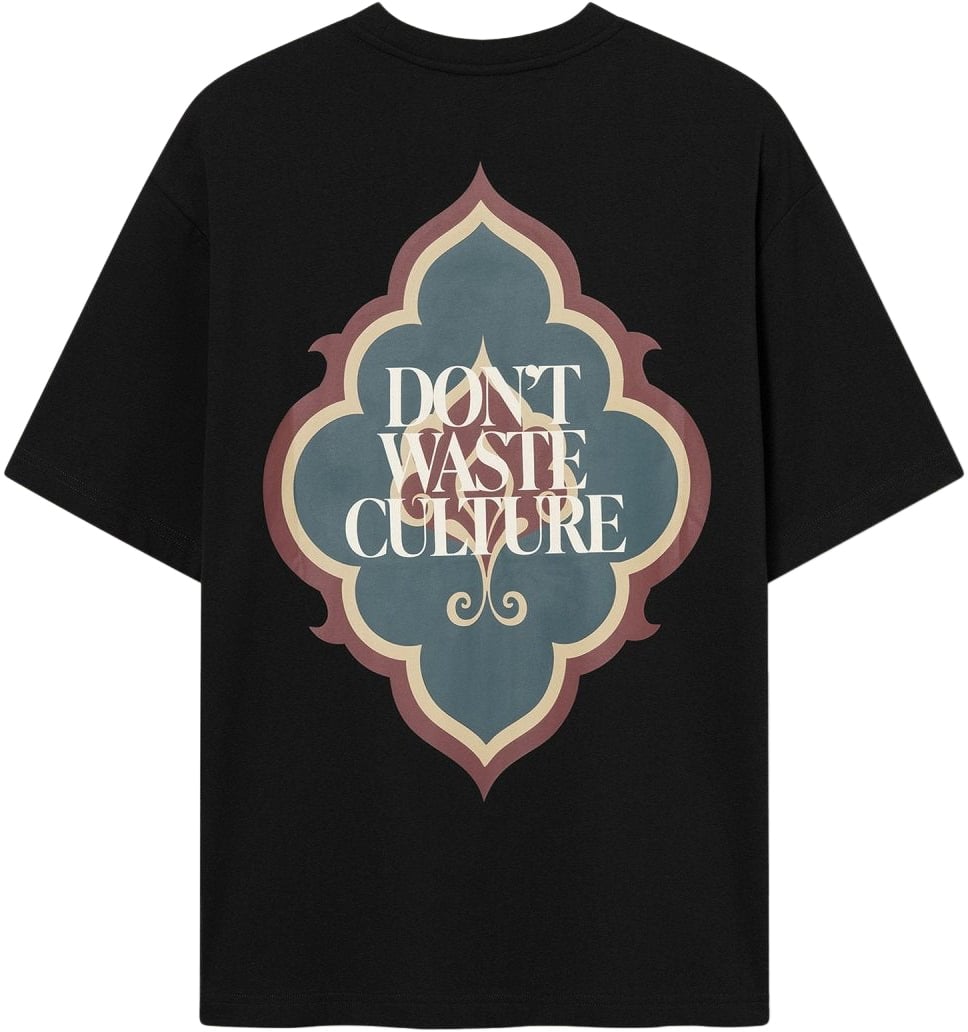 Don't Waste Culture Sokae T-shirt | Black Zwart