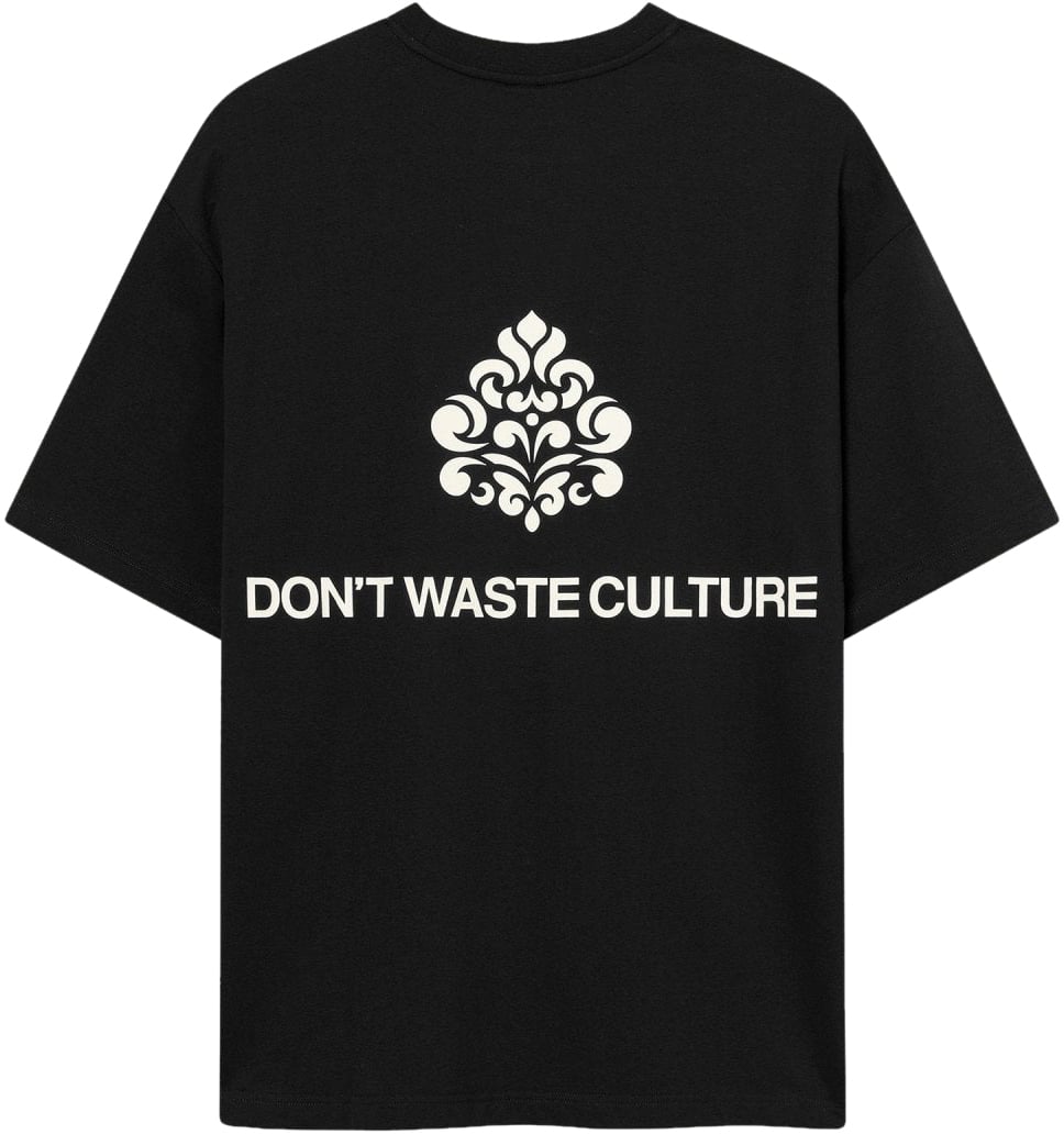 Don't Waste Culture Azemari T-shirt | Black Zwart