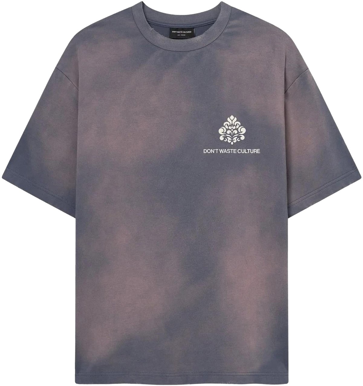 Don't Waste Culture Heren Azemari T-shirt Blauw