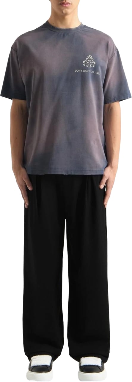 Don't Waste Culture Heren Azemari T-shirt Blauw