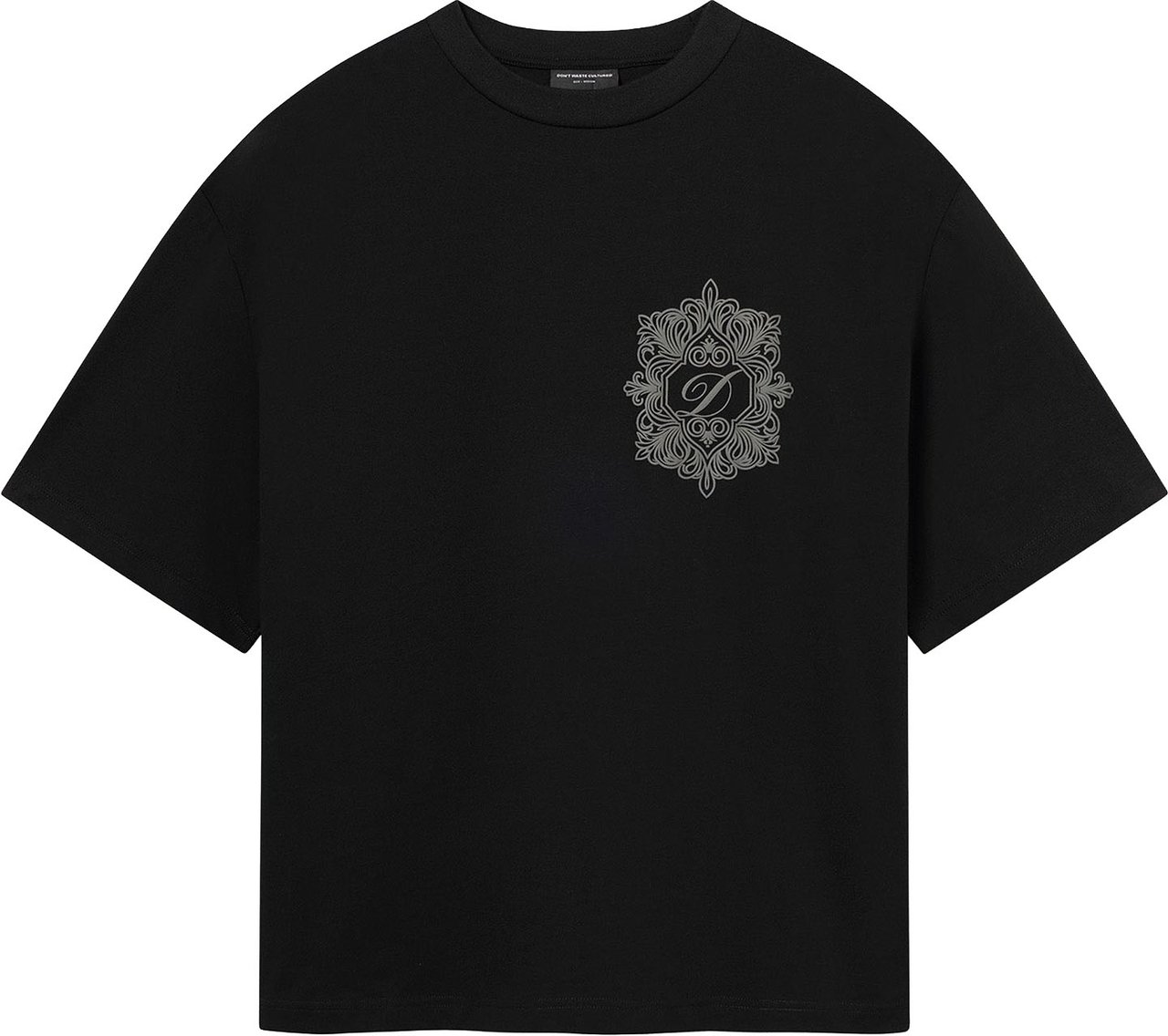 Don't Waste Culture Umeka T-shirt | Black Zwart