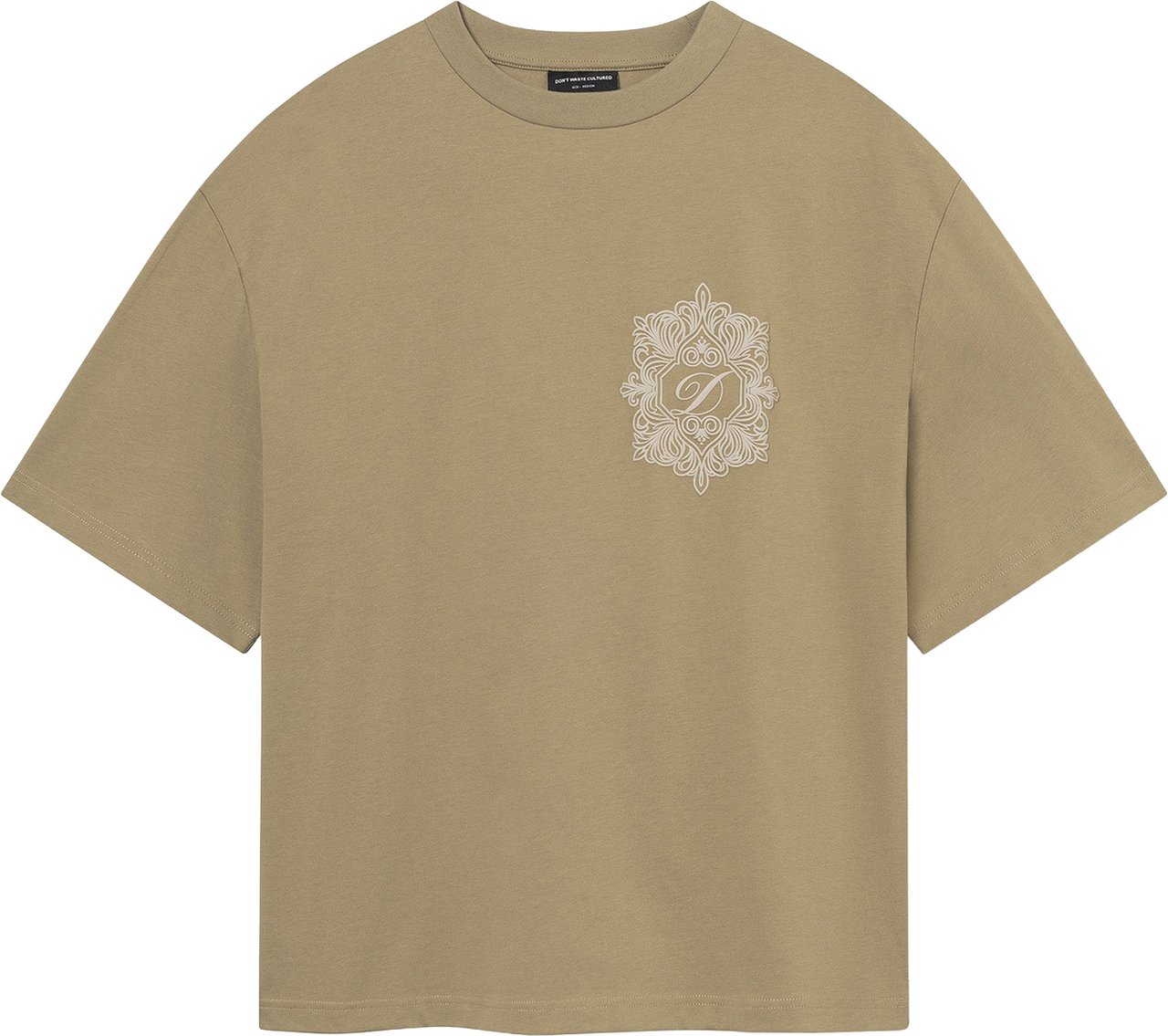 Don't Waste Culture Umeka T-shirt | Olive Groen