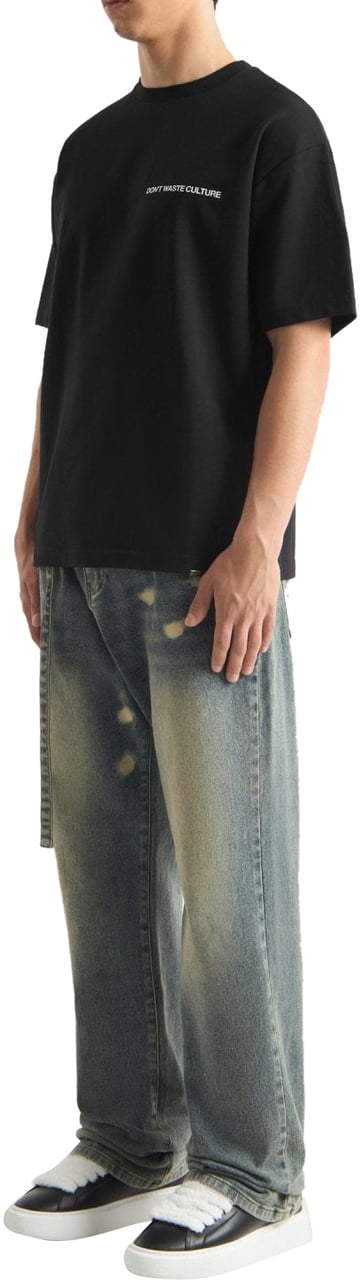 Don't Waste Culture Toshimi T-shirt | Black Zwart