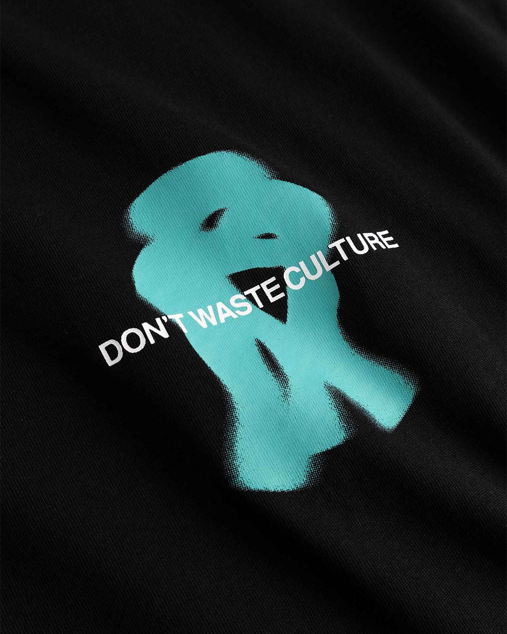 Don't Waste Culture Risa T-Shirt Zwart