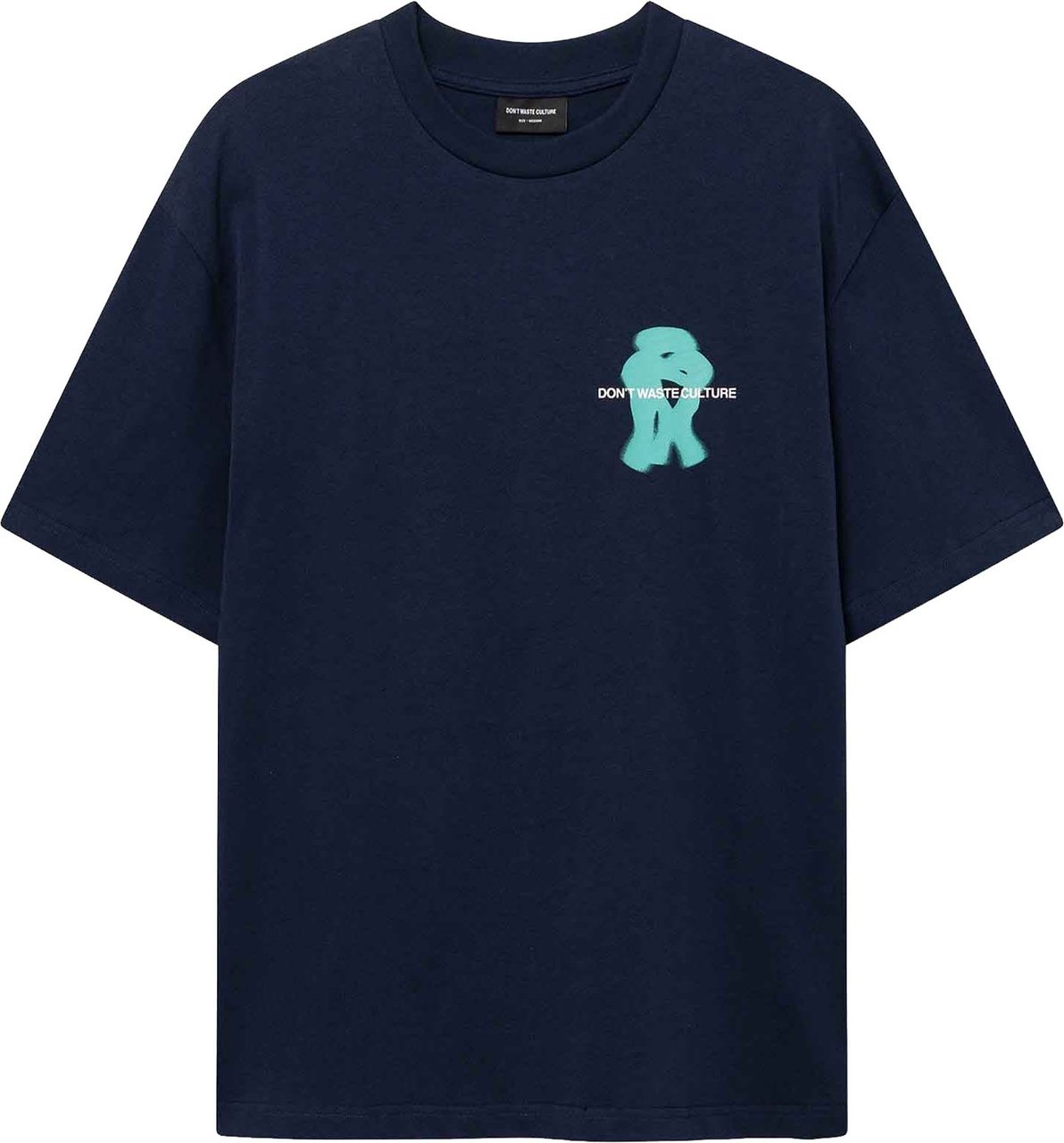 Don't Waste Culture Risa T-shirt | Navy Blue Navy