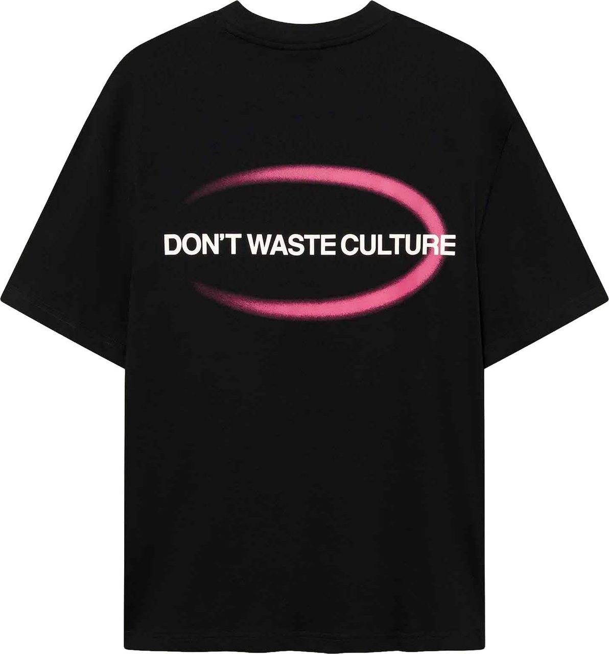 Don't Waste Culture Lira T-shirt | Black Zwart