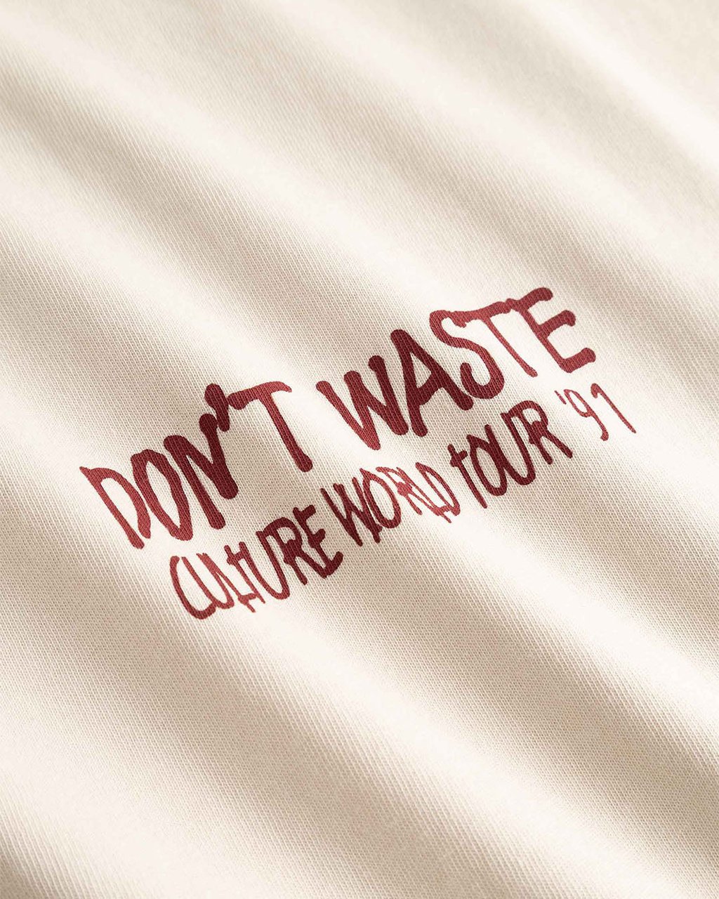 Don't Waste Culture Jovi T-Shirt Beige
