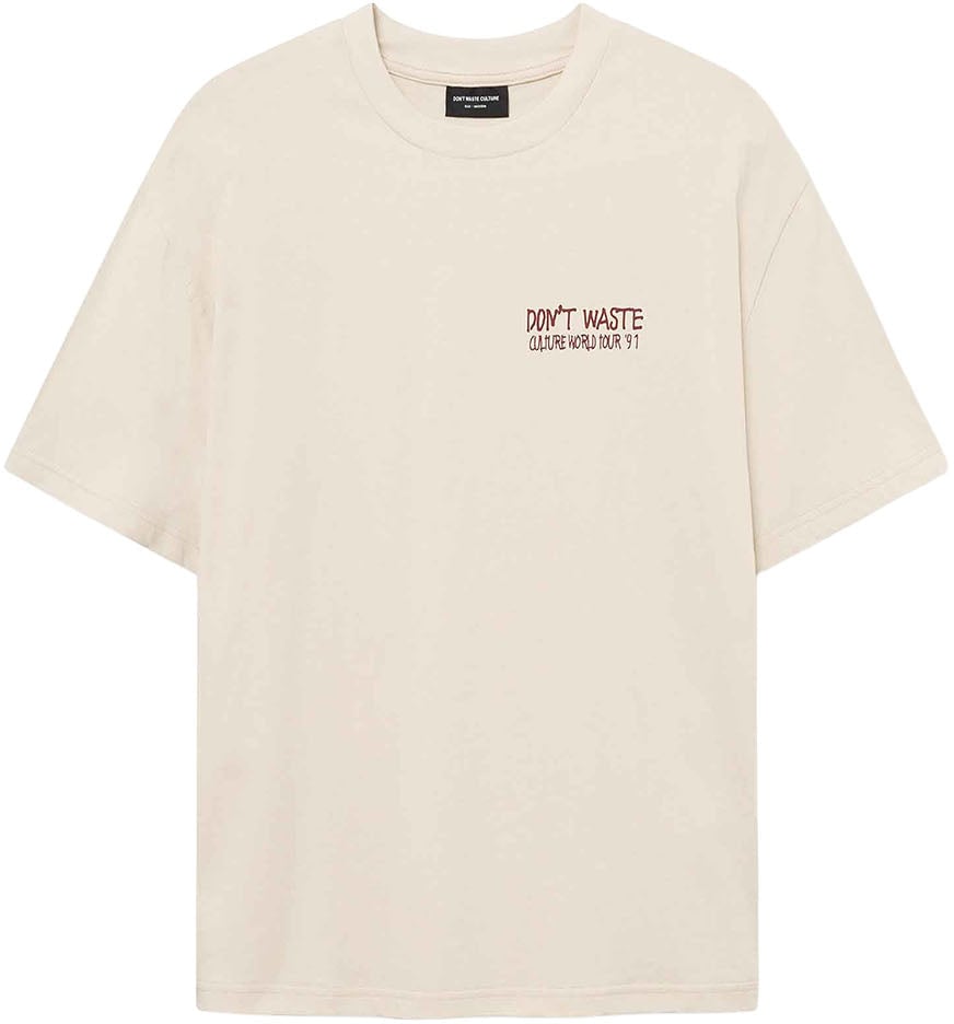 Don't Waste Culture Jovi T-Shirt Beige