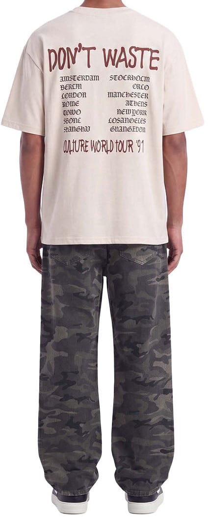 Don't Waste Culture Jovi T-Shirt Beige