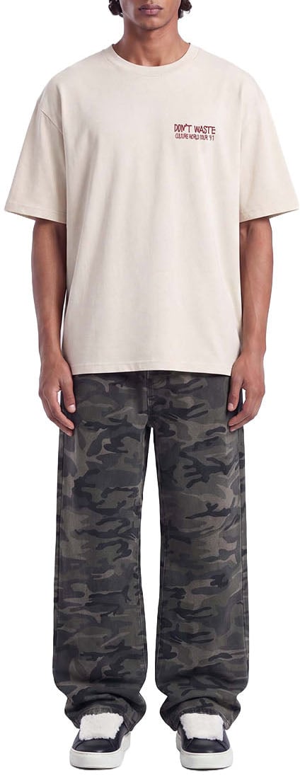 Don't Waste Culture Jovi T-Shirt Beige