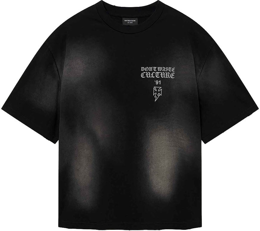 Don't Waste Culture Thunder T-Shirt Zwart