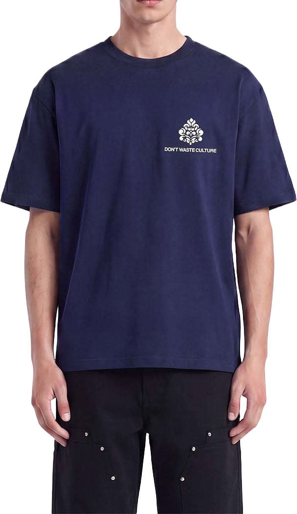 Don't Waste Culture Azemari T-Shirt Blauw