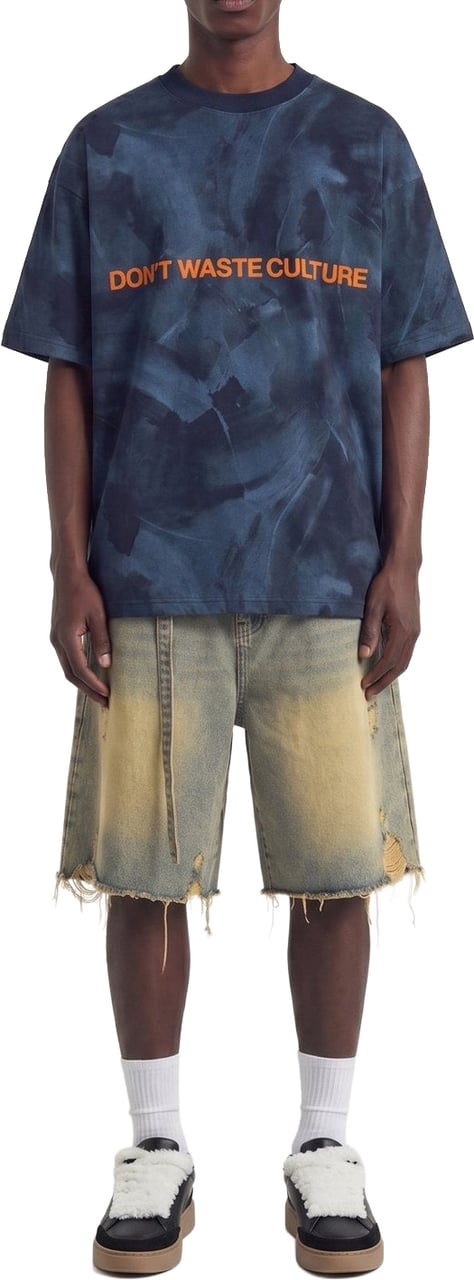 Don't Waste Culture Tyrese T-shirt | Blue Blauw