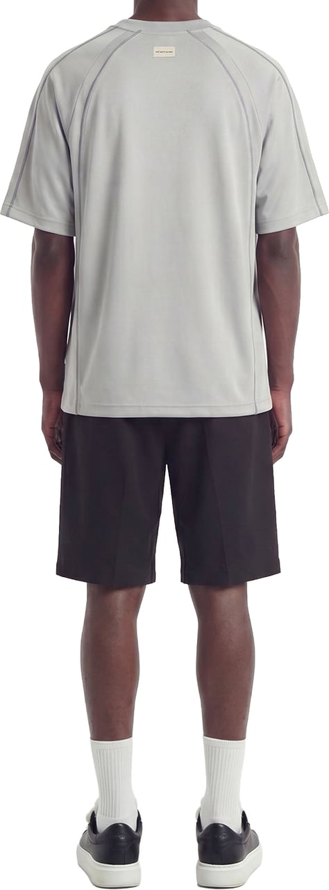 Don't Waste Culture Luca T-shirt | Light Grey Grijs